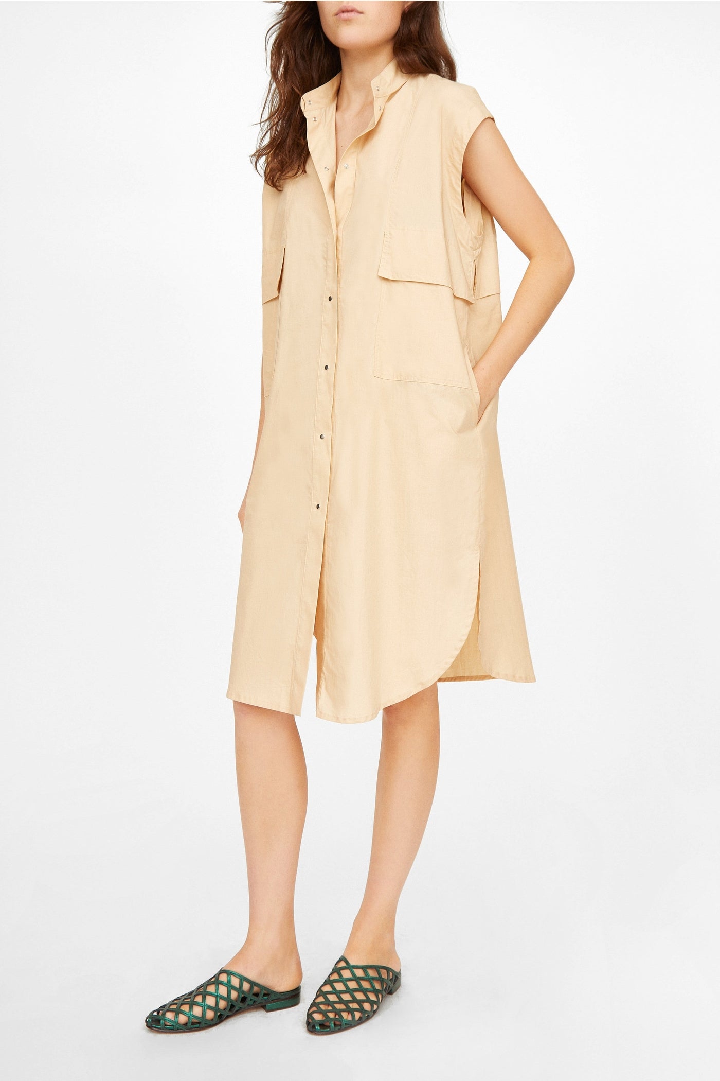 Waky Emiliano short dress - Sable