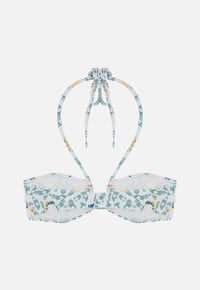 Haut de maillot Molly à motif papillon - Lait