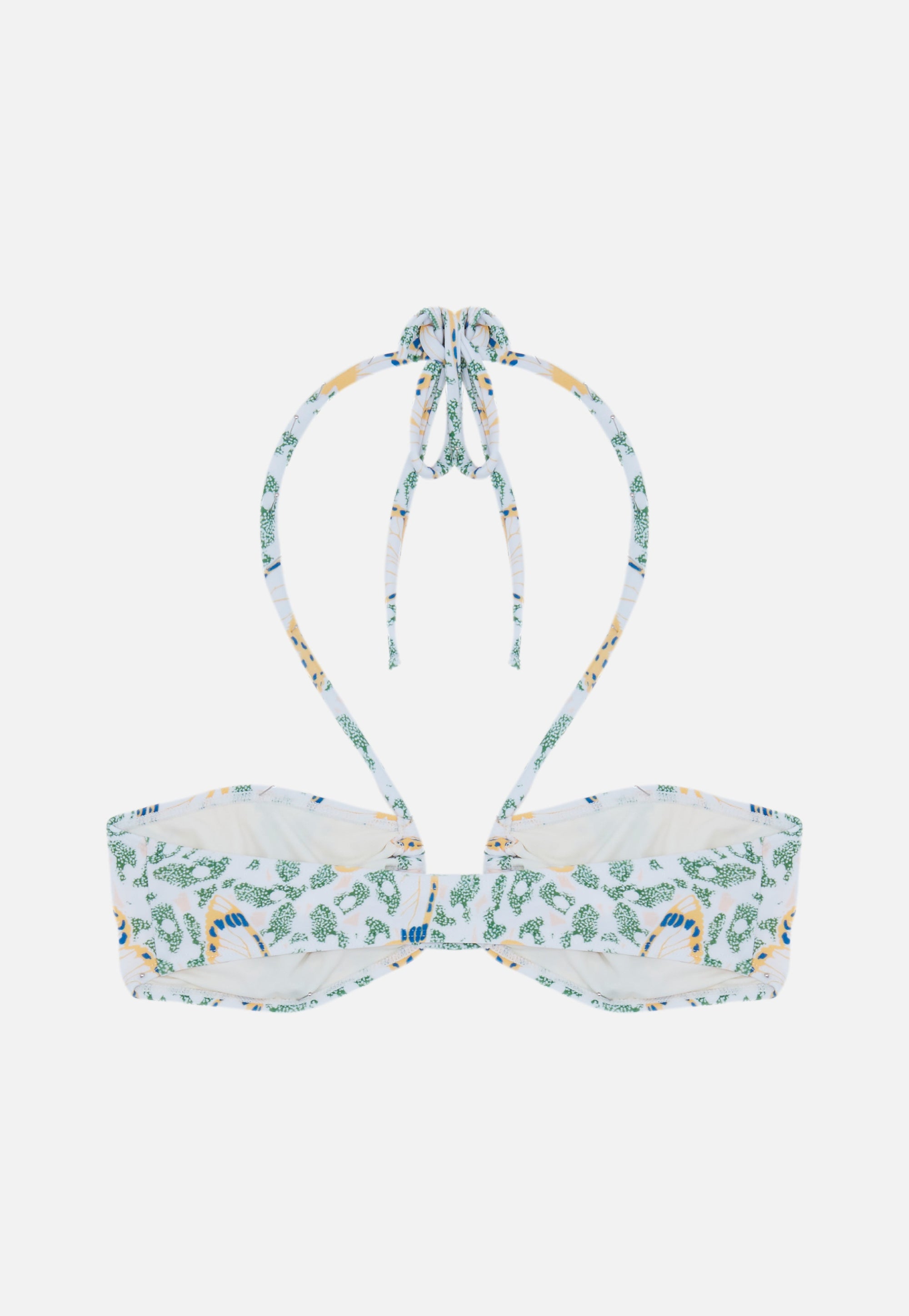 Haut de maillot Molly à motif papillon - Lait
