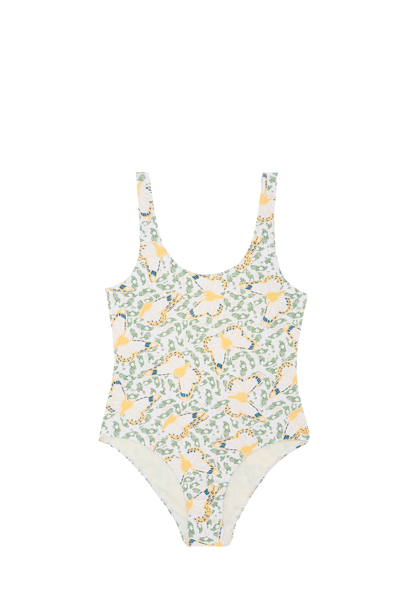 Pamela Butterfly Swimsuit - Milk
