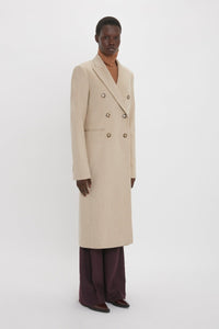 Tailored Slim Coat - Bone