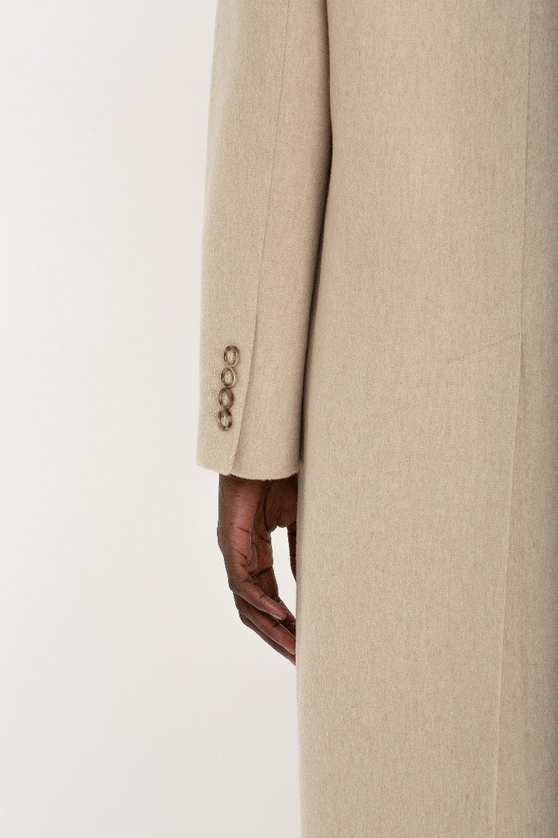 Tailored Slim Coat - Bone