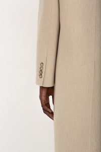 Tailored Slim Coat - Bone