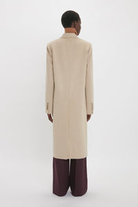 Tailored Slim Coat - Bone