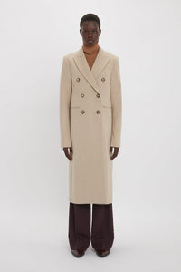Tailored Slim Coat - Bone