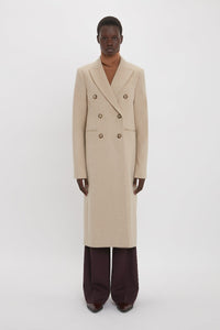 Tailored Slim Coat - Bone
