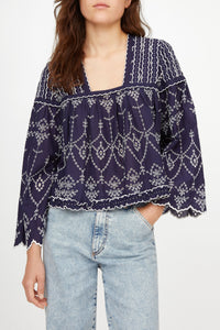 Blouse Cara Felicita - Marine