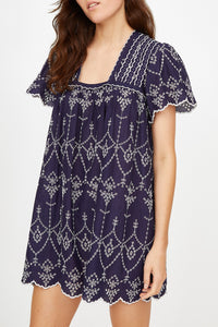Robe courte Dear Felicita - Marine