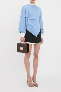 Gathered Side Jumper - Iceberg