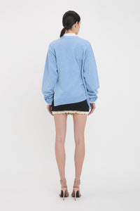 Gathered Side Jumper - Iceberg