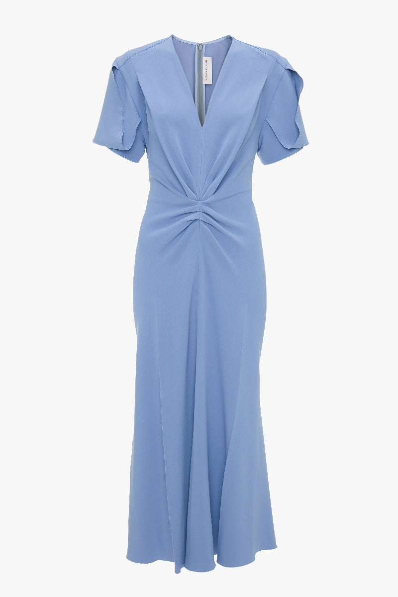 Eve Midi Dress - Bluebell