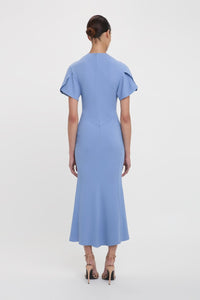 Eve Midi Dress - Bluebell