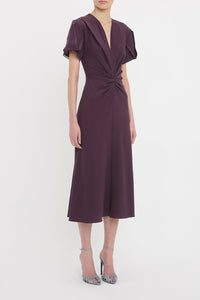 Eve Midi Dress - Fig