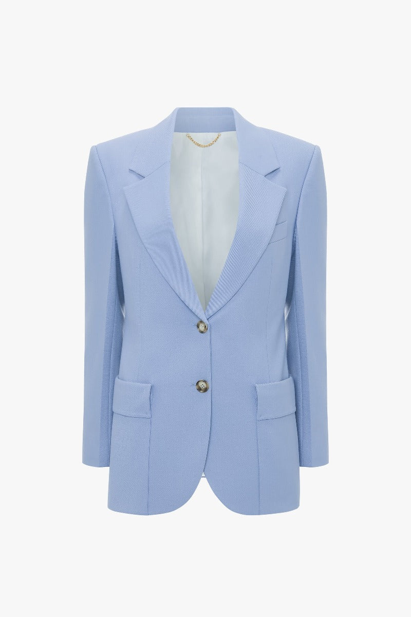 Patch Pocket Jacket - Bluebell