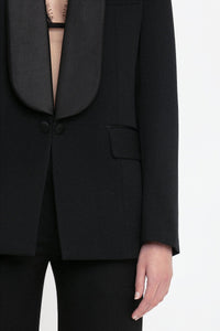 Shawl Collar Tux Jacket - Black