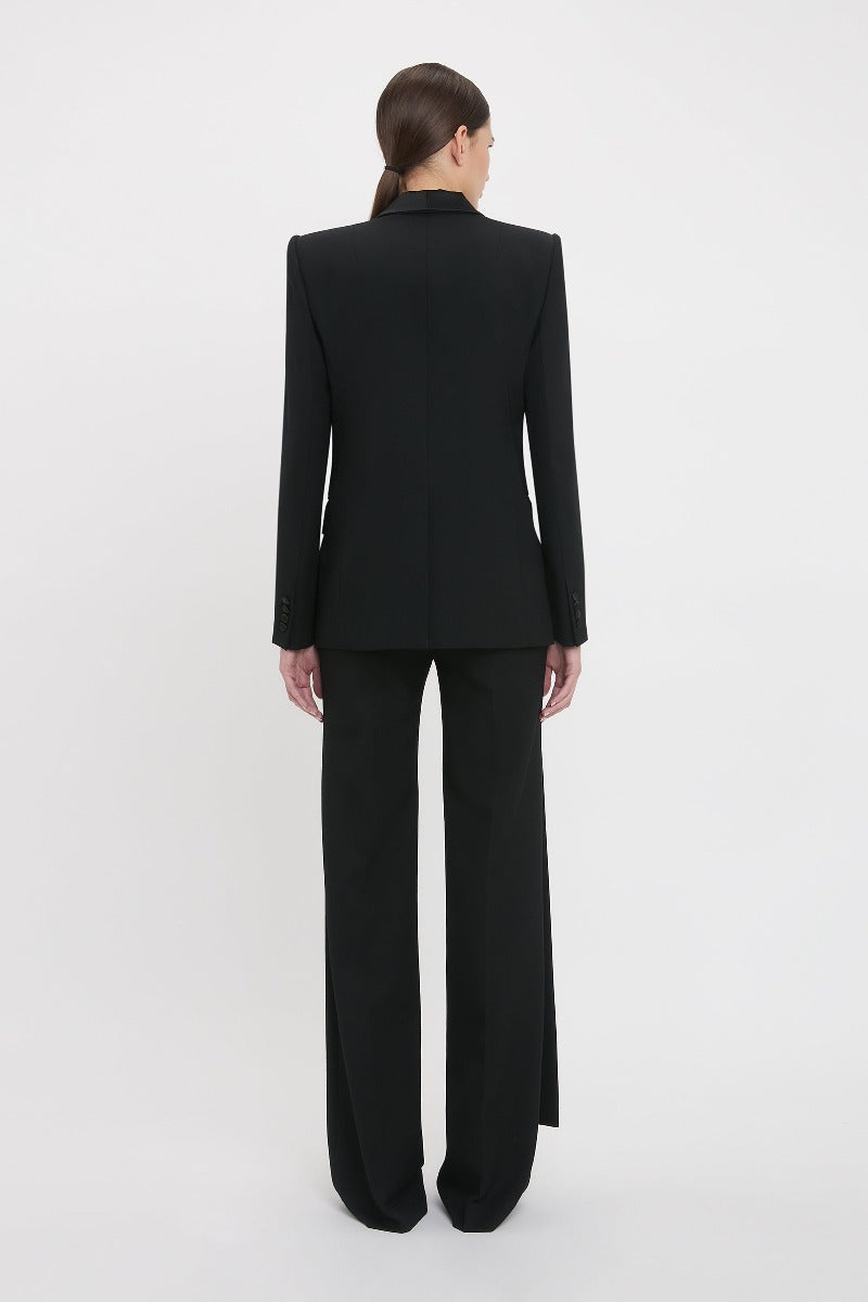 Shawl Collar Tux Jacket - Black