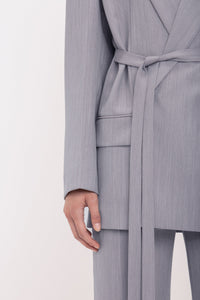 Belted Jacket - Quartz