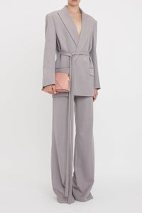 Belted Jacket - Quartz