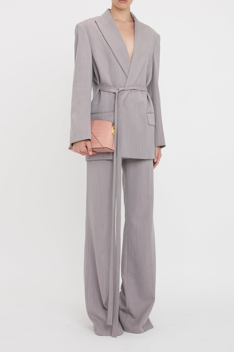 Belted Jacket - Quartz