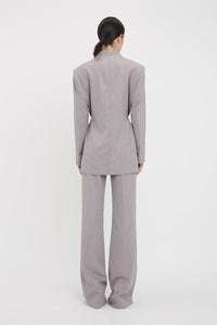 Belted Jacket - Quartz