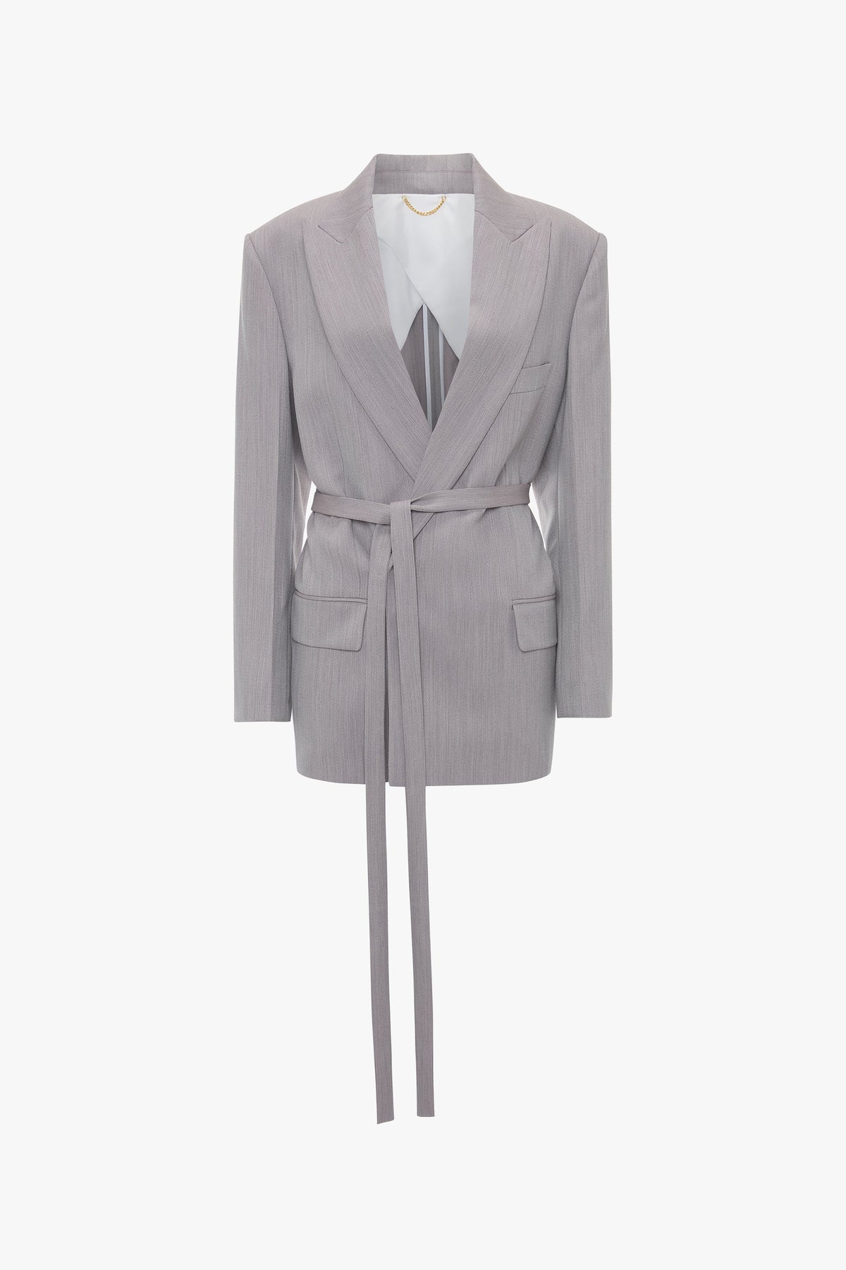 Belted Jacket - Quartz