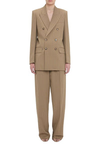 Double Breasted Mens Jacket - Sandstorm