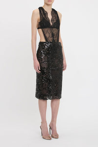 Pencil Skirt - Black