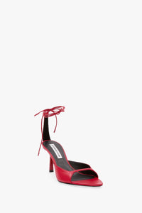 75Mm Bare Sandal - Red