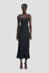 Panelled Cami Dress - Navy
