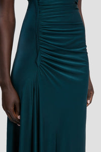 Sylvie Midi Dress - Dark Teal