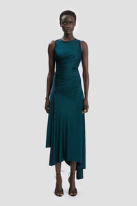Sylvie Midi Dress - Dark Teal