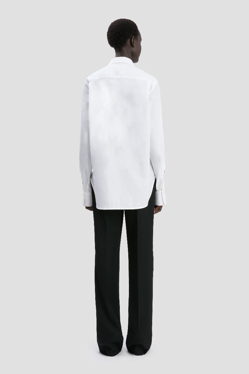 Pin Tuck Detail Shirt - White
