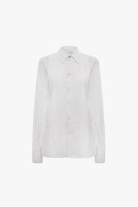 Pin Tuck Detail Shirt - White
