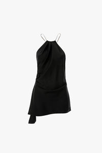Chain Detail Cami Top - Black