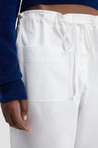 Cargo Trouser - White