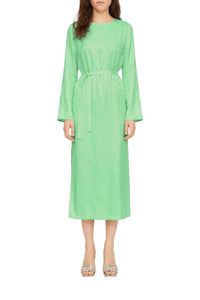 Hugo print midi dress - Pistachio