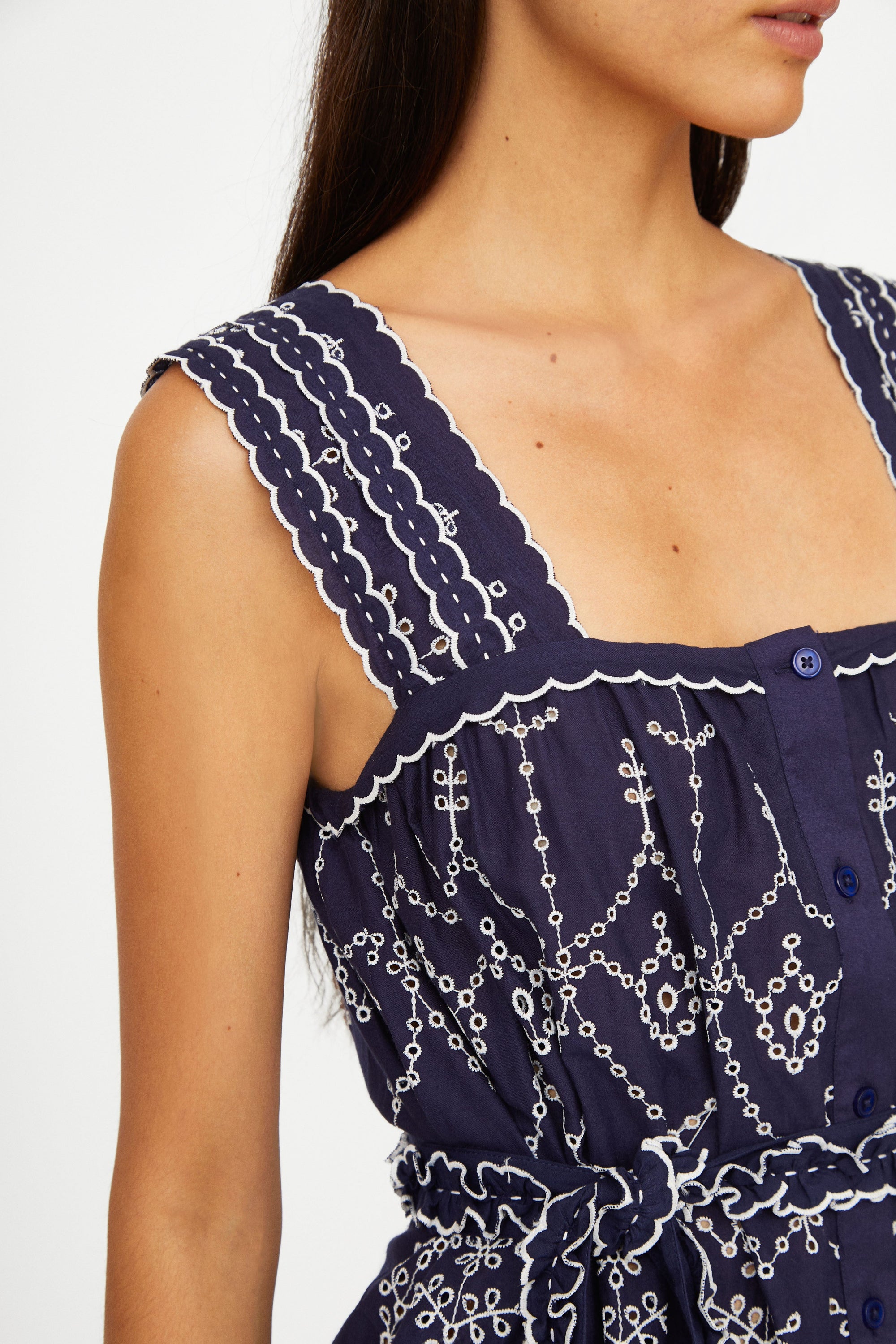 Robe longue Palma Felicita - Marine