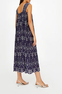 Robe longue Palma Felicita - Marine