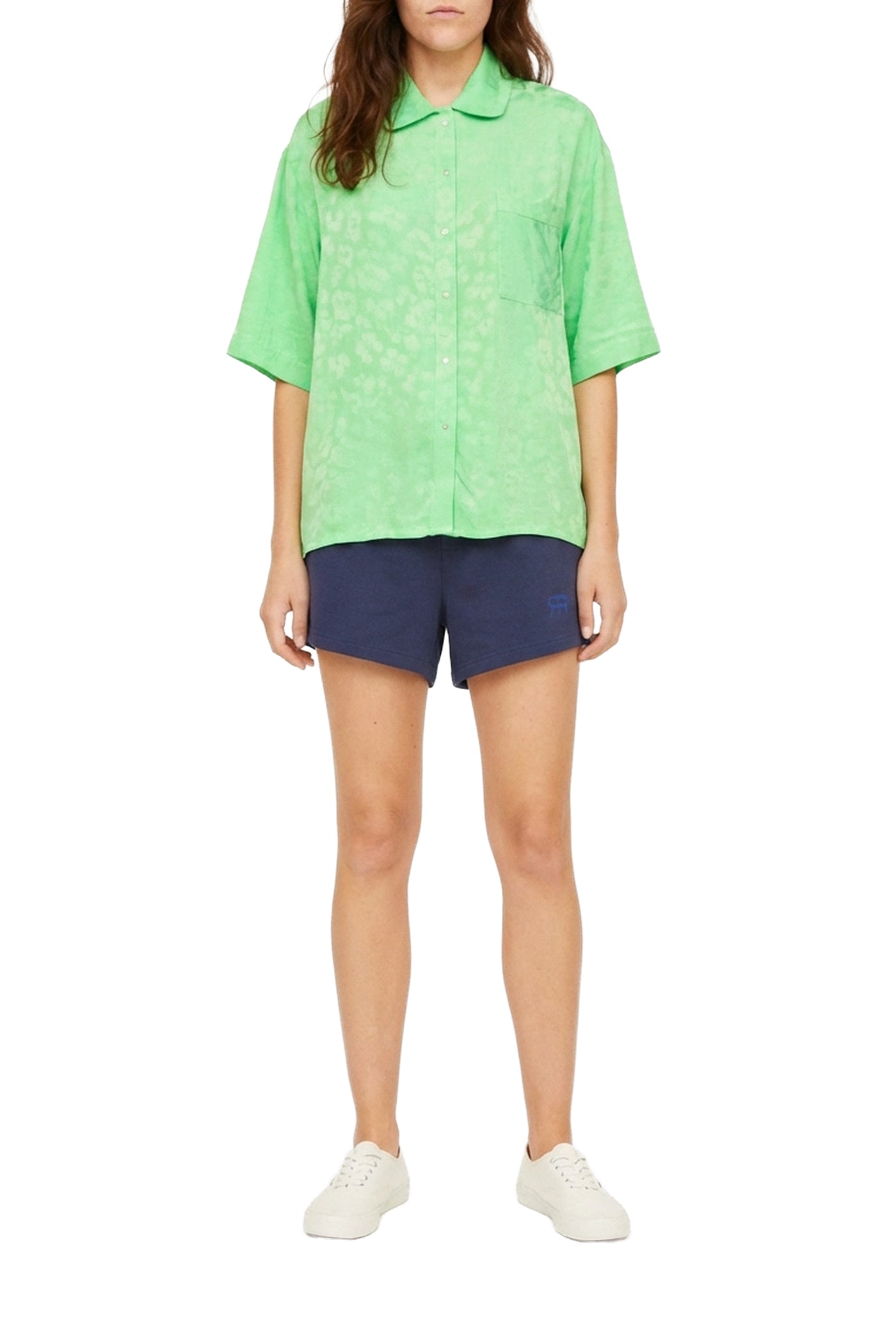 Blouse Tony à imprimé - Pistache