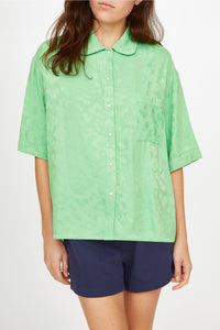 Blouse Tony à imprimé - Pistache