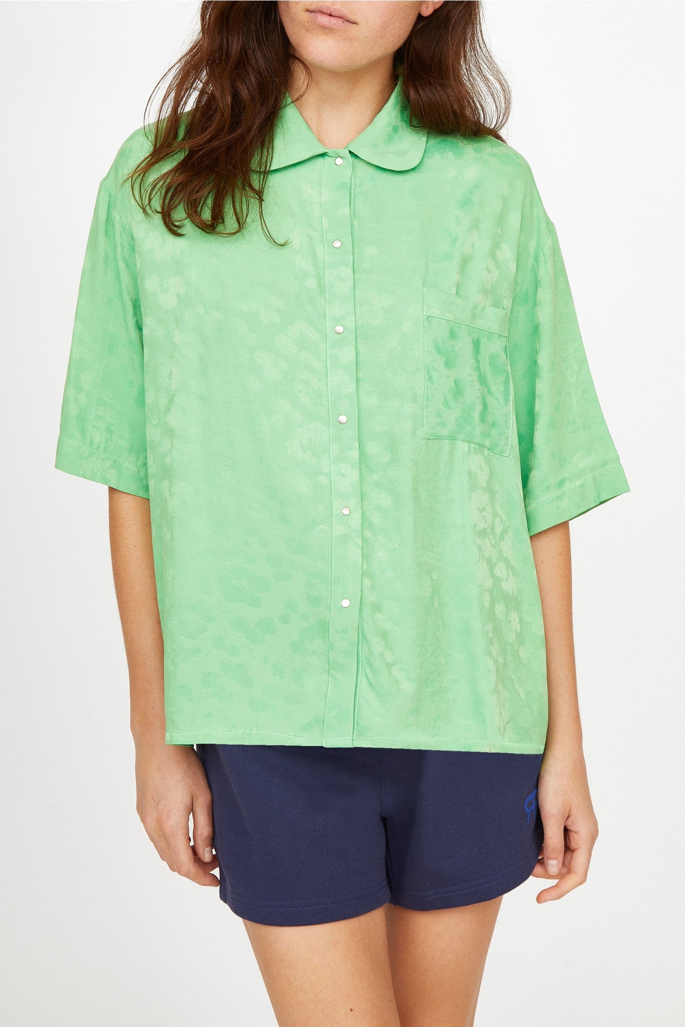 Blouse Tony à imprimé - Pistache