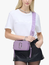 PAS INFO   Sac The Snapshot en cuir - Lavender