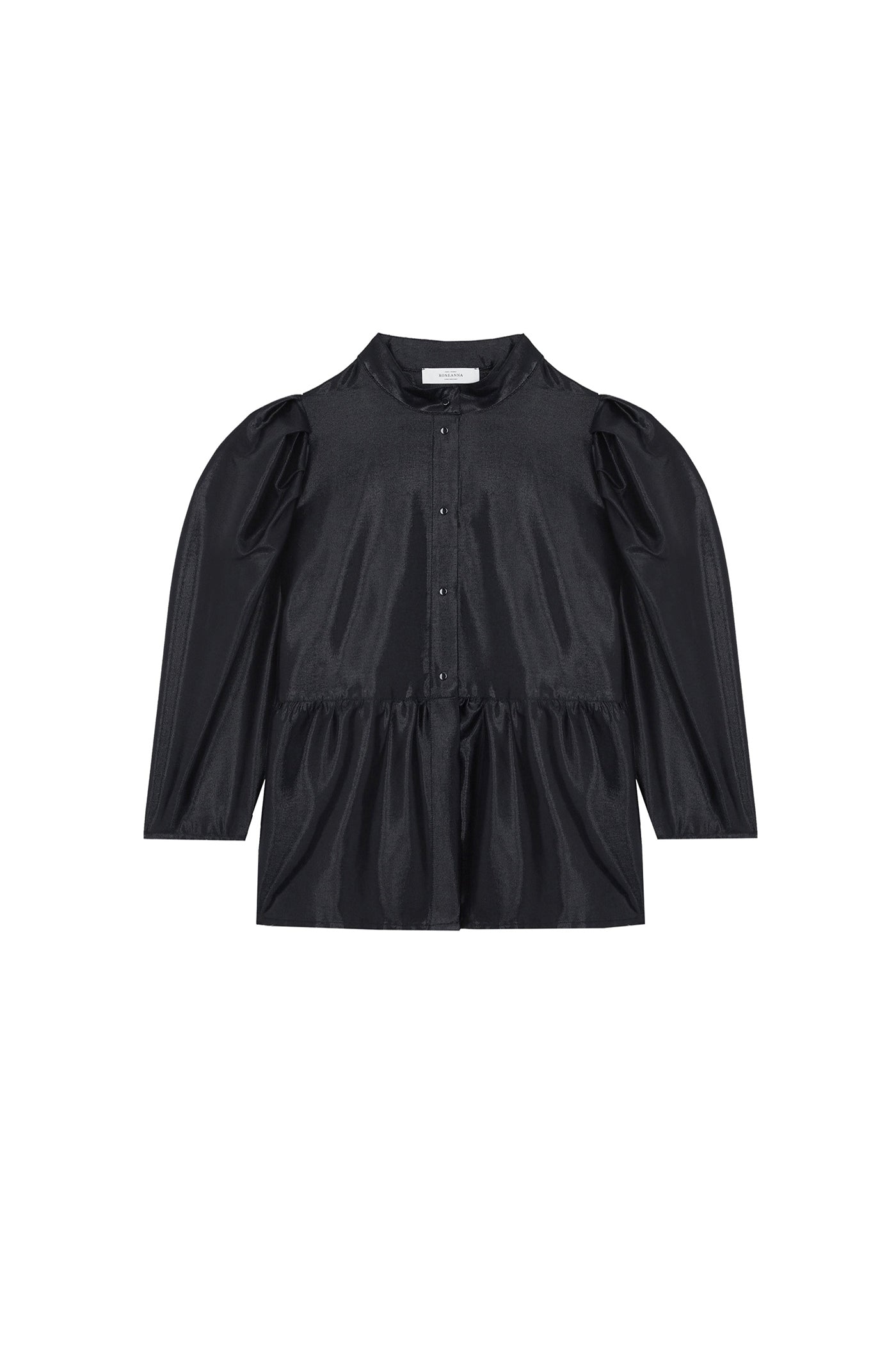 Blouse Away à effet laqué - Marine