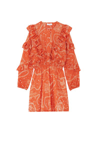 Daily patterned short dress - Terre