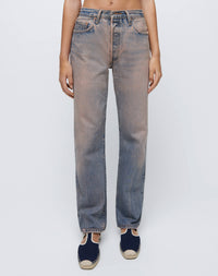90's Straight Jeans - Tinted Blush