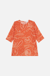 Martial motif top - Earth