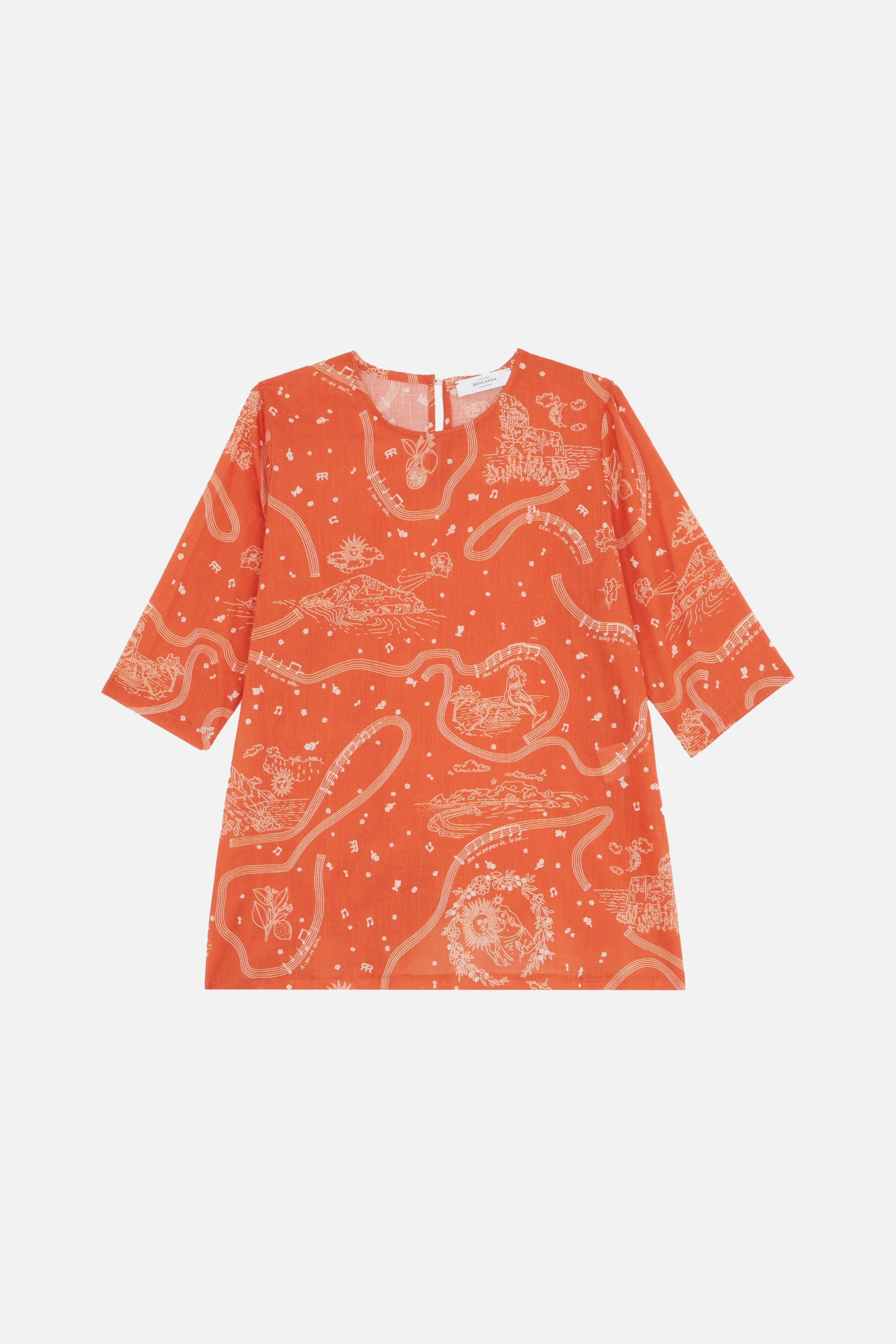 Martial motif top - Earth