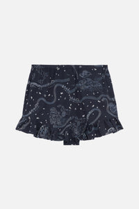 Patterned Rod shorts - Navy