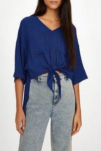 Blouse Bacio Melina - Marine