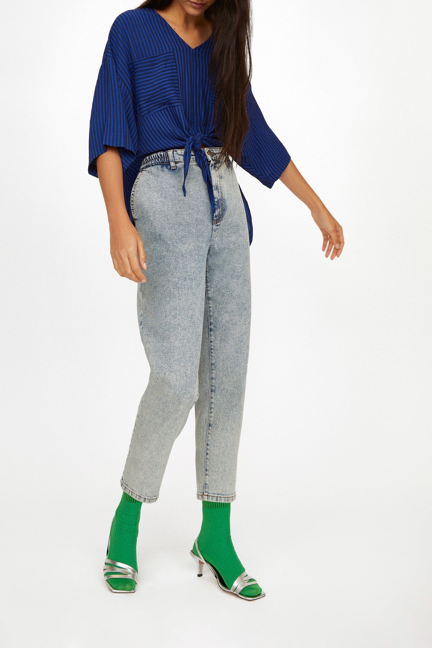 Blouse Bacio Melina - Marine